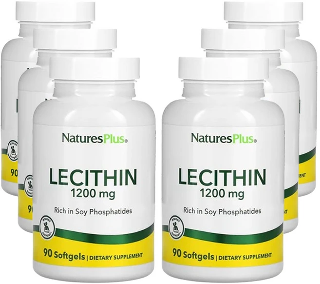 네이쳐스플러스 레시틴 1 200 mg 90 소프트젤, 90정, 6개 - 쿠팡