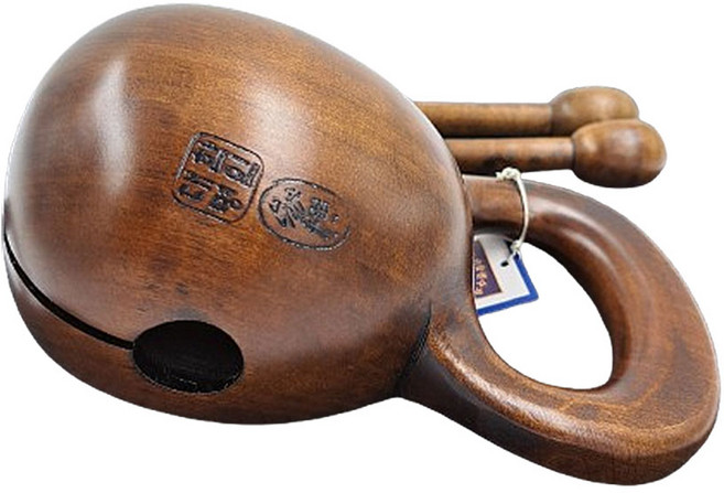 옻칠 목탁 [대한명인김덕주] 기도 스님 수행 명품목탁 선물, 1세트, 4.0치