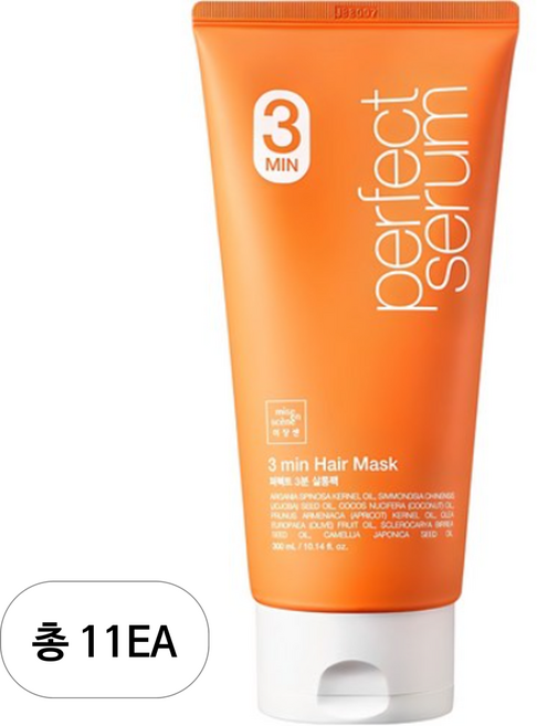 미쟝센 퍼펙트 3분 살롱팩, 300ml, 11개