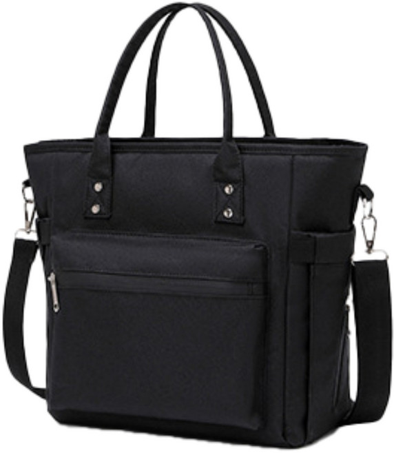 모던킵 피크닉 캠핑 도시락 보온 보냉백, 블랙