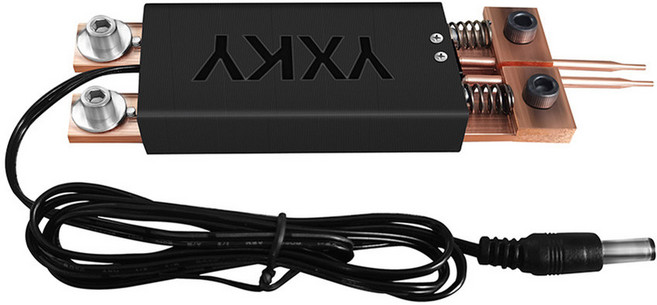 미니 용접 장비 8000W 9600Mah 배터리 스폿 용접기 디지털 디스플레이 18650 및 니켈 스트립용 충전식, 4) Black plug, 1개