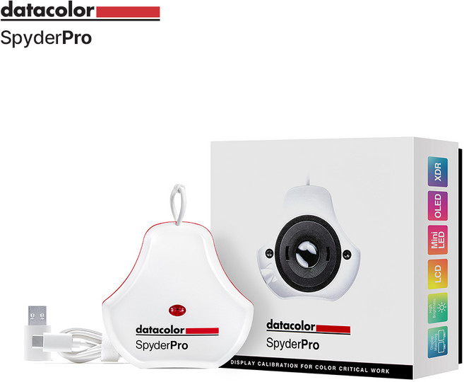 데이터컬러 스파이더프로 Datacolor SpyderPro 듀얼모니터 색감 조정, 1개