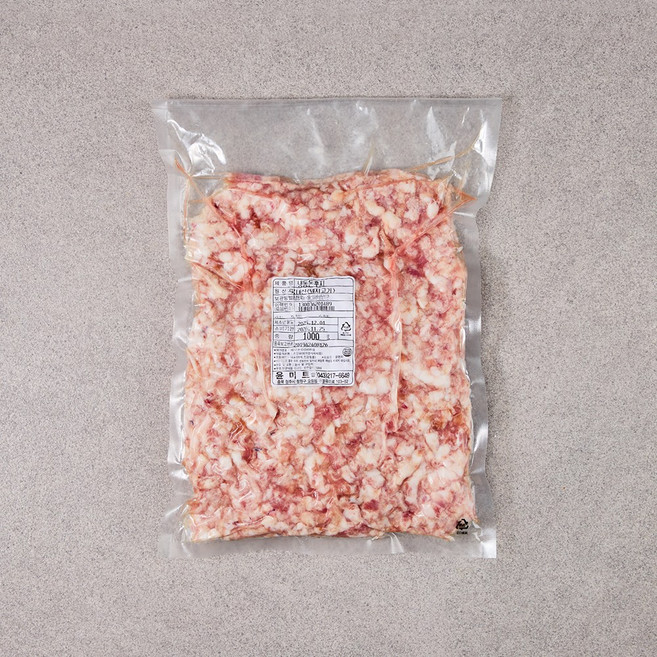 1등급 한돈 돼지고기 다짐육, 1kg, 1개