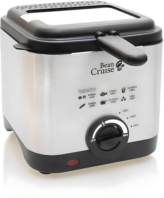 빈크루즈 미니 튀김기 1.5L, BCDF-1010