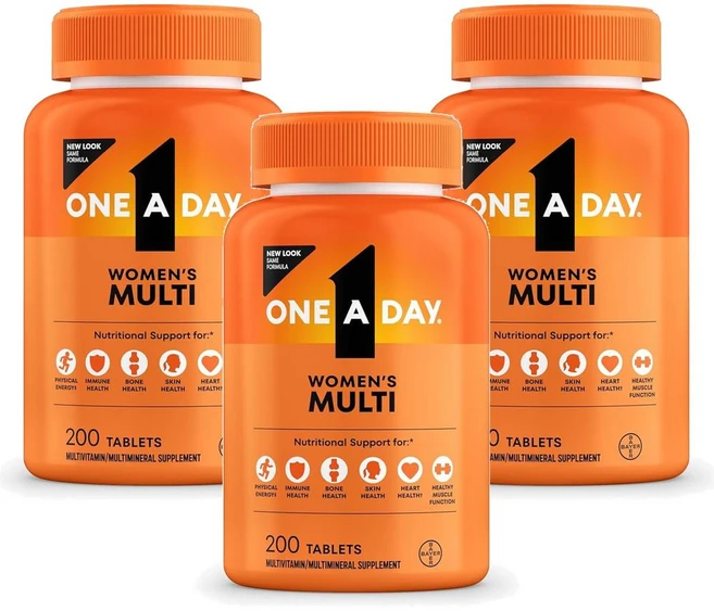 원어데이 우먼 컴플리트 데일리 멀티비타민, 3개, 200정 - 쿠팡