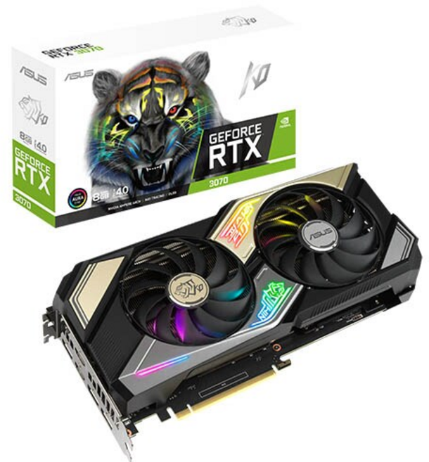 호랑이필승 ASUS KO 지포스 RTX 3070 GAMING D6 8GB 필승