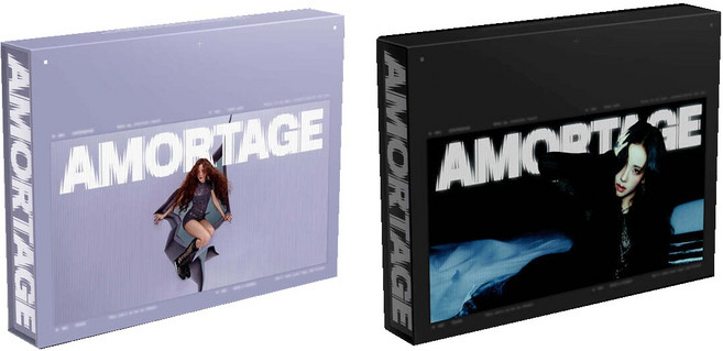 지수 - 미니 앨범 AMORTAGE [DELUXE EDITION] 2종 세트