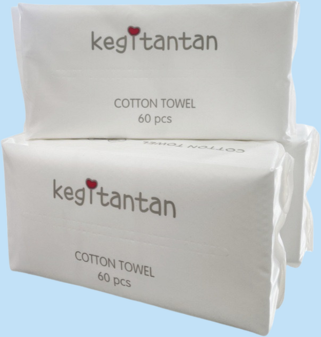 엠에스마켓트 순면 일회용 페이스타올 수건대용 120매, 1세트, 페이스타올 120매