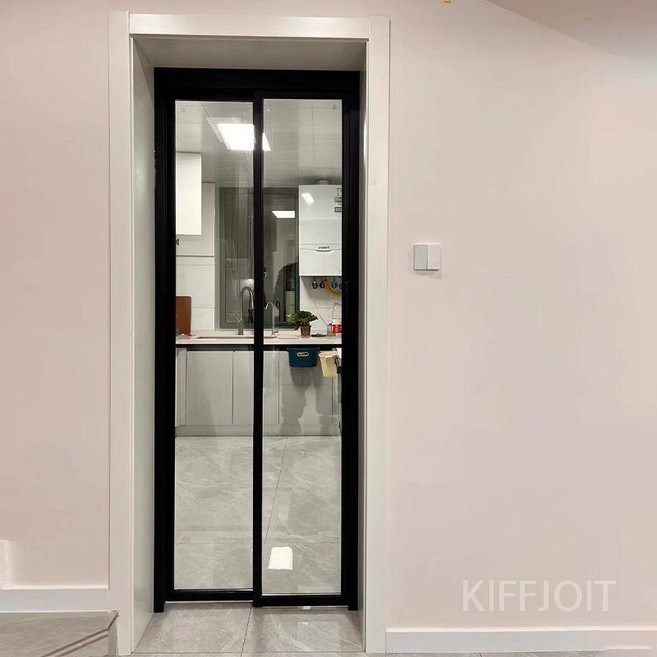 에우셉 접이식 슬라이딩 멀티 욕실PD문, 블랙