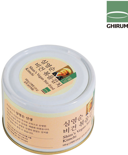 심영순 비건 볶음김치 160g, 1개
