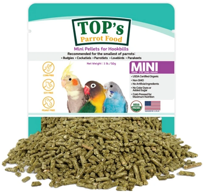 탑스오가닉 미니 중소형 펠렛, 50g, 1개 - 쿠팡