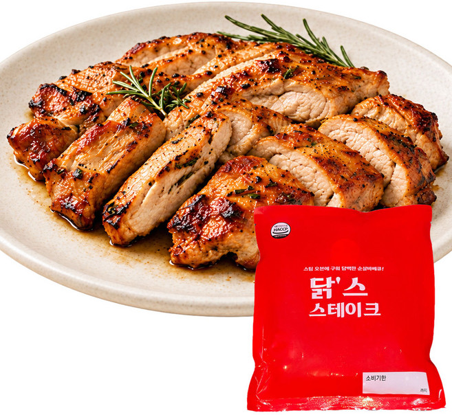 닭스 닭다리살 200g x 30팩 닭 다리살 순살치킨 오븐구이 순살 통다리 통닭다리 식단관리, 30개