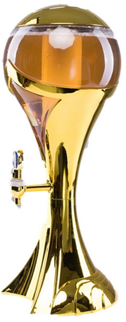 유니픽스 맥주 디스펜서 보냉 3L/1.5L 가정용 파티 보냉 맥주기계, 3L 그린