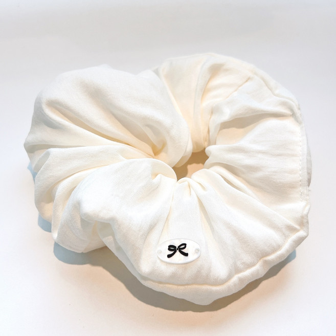 구름 퐁퐁 포근한 코튼 헤어 스크런치