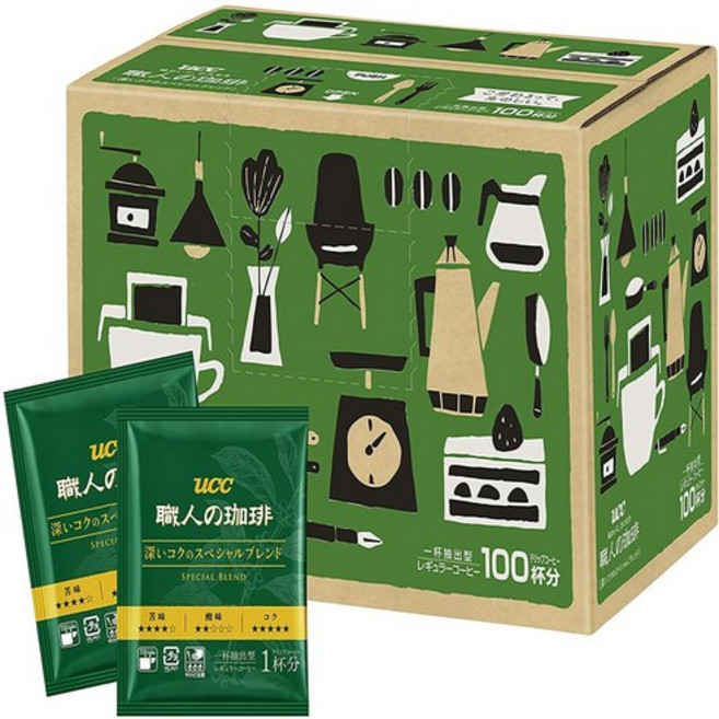 UCC 장인의 커피 스페셜 블랜드 드립커피 100개, 100개입