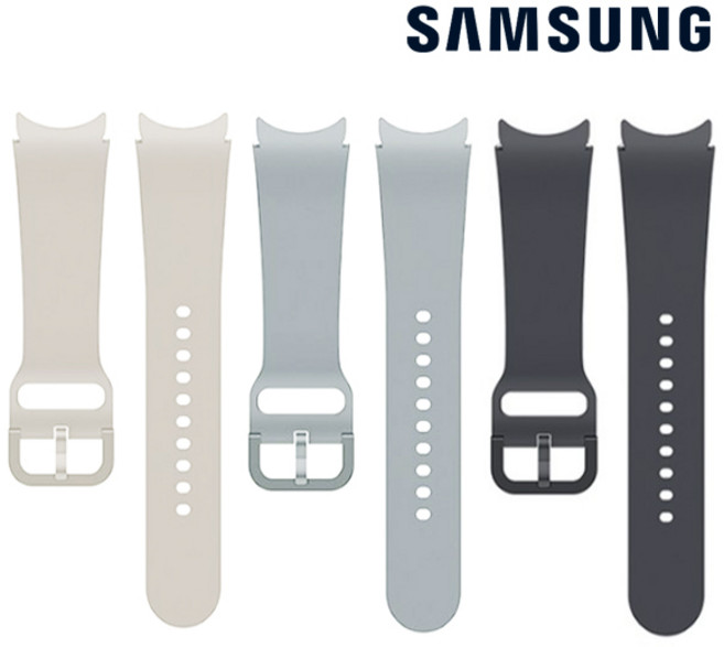 삼성 정품 갤럭시 워치6 스트랩 40mm 워치 4 5 6 7 프로 실리콘 스트랩 삼성정품스트랩, 1개