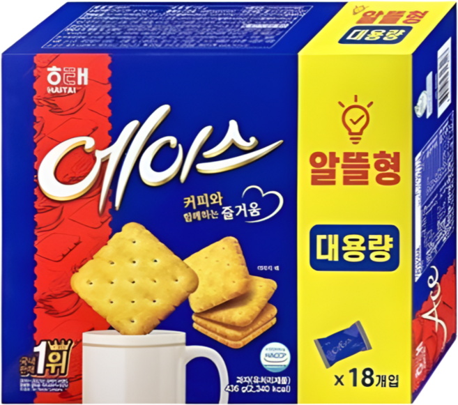 해태제과 에이스, 436g, 1개