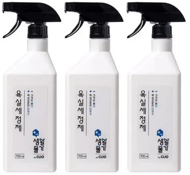 생활물가 욕실용 세정제 700ml 3개