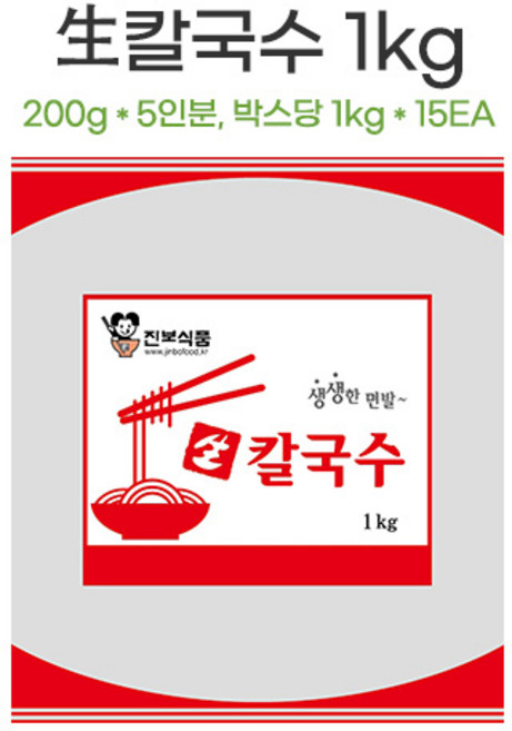 진보식품 칼국수, 1개, 1kg