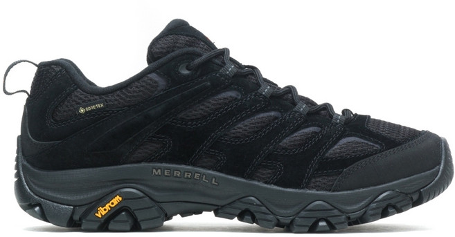 MERRELL Moab 3 Gore-Tex 防水登山健行鞋 黑色