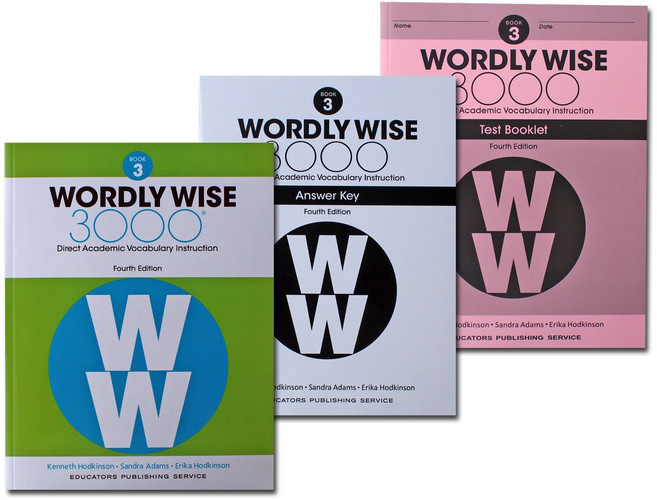 워들리와이즈 Wordly Wise 3000 3 SET (SB+답지+TEST) 3 종, 3  SET (SB+답지+TEST) 3 종