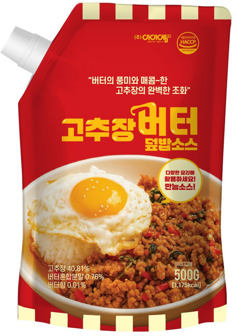 아이엠소스 고추장버터덮밥소스 비빔밥, 1개, 500g