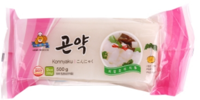 (무)동양식품묵곤약 500gX20개, 10kg, 5박스