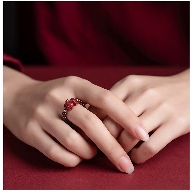 주사 비휴 액운 막아주는 행운반지