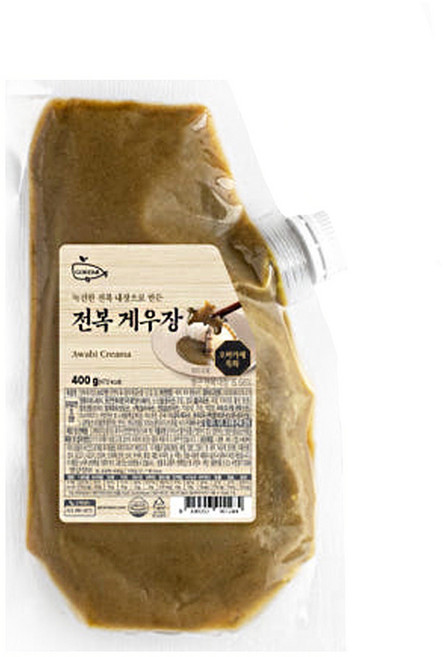 고래미 전복게우장 400g 입에서 부드럽게 녹아내리는 게우장 1개