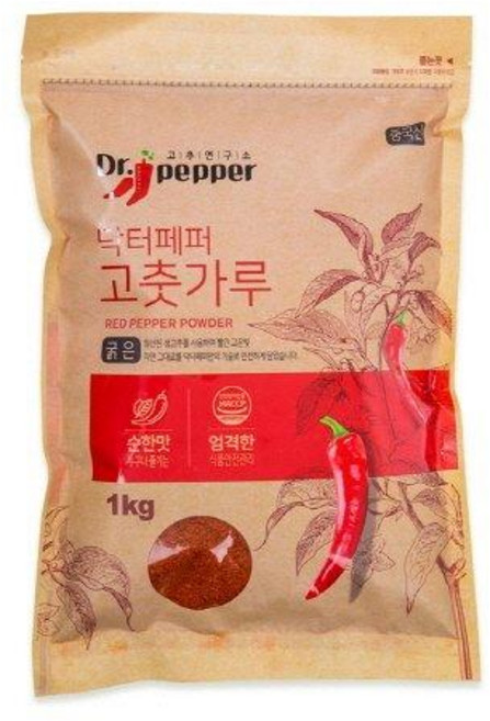 테온셀 [몰]HACCP 국내생산 굵은 고춧가루 중국산 1Kg, 1개