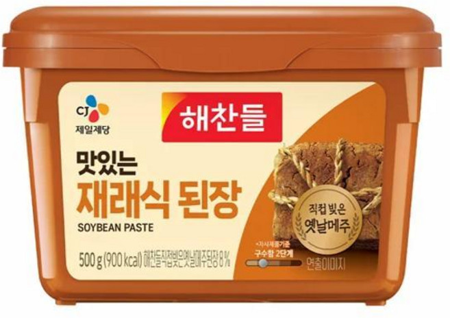 CJ 해찬들 맛있는 재래식된장, 500g, 60개