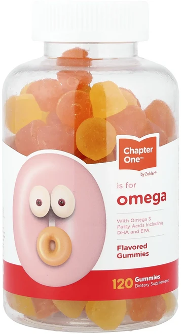 새해 첫좋은선물 Chapter One DHA 및 EPA를 포함한 오메가3 지방산 함유 오메가 구미젤리 구미젤리 120개 제대로 할인합니다, ChapterOneDHA및EPA를포함한오메가3지방산함유, 1개 - 쿠팡