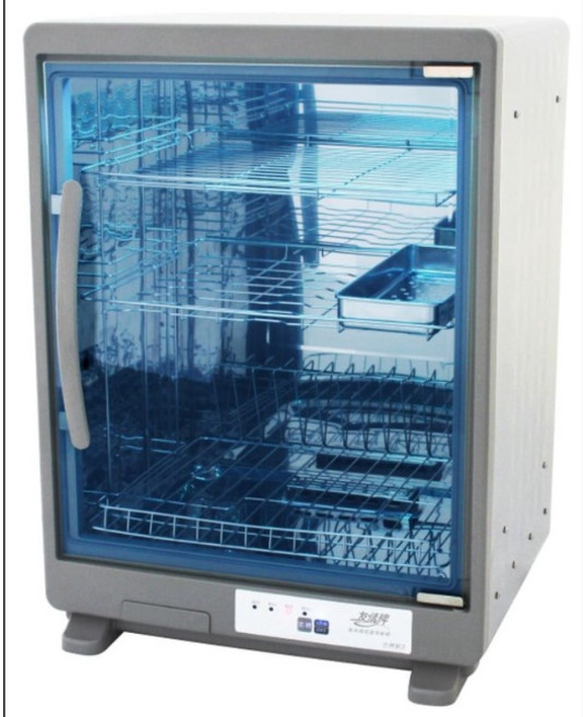 友情牌73公升全不鏽鋼三層烘碗機 大容量家用殺菌烘乾 安全耐用。, 附單筷盒, PF-6161