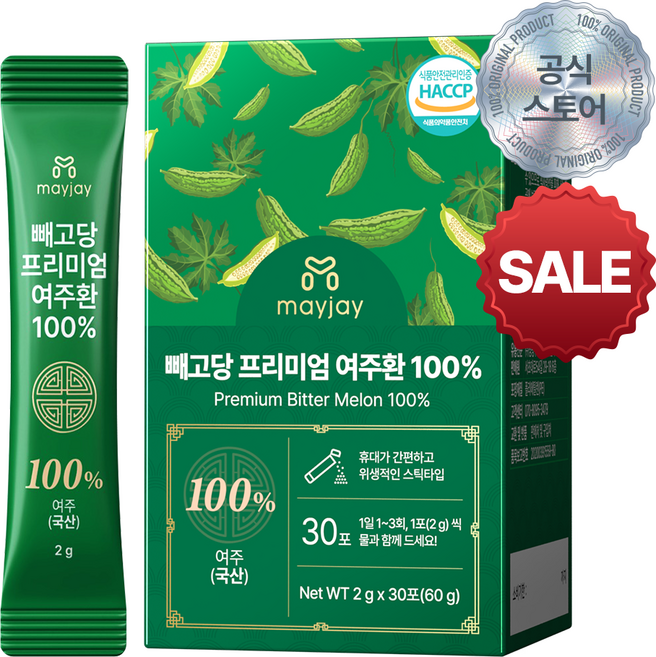 여주환 100% 국산 HACCP 스틱 메이제이, 1개, 60g