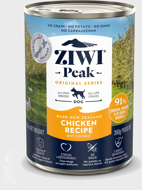 지위픽 고양이캔, 닭, 390g, 1개