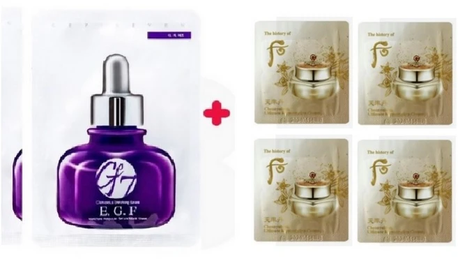 GE7 마스크2매/천율단 화율 마스크60매, 60개, 4g - 쿠팡