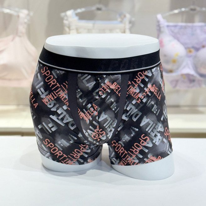 FILA 휠라언더웨어 [ NC터미널점] ##운동할때도## 착용감편한## 남성 액티브 파워포켓 네온레터 드로즈 261HP12M004(002)BLK