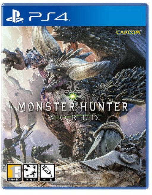 PS4 몬스터헌터 월드 한국 정발 중고품