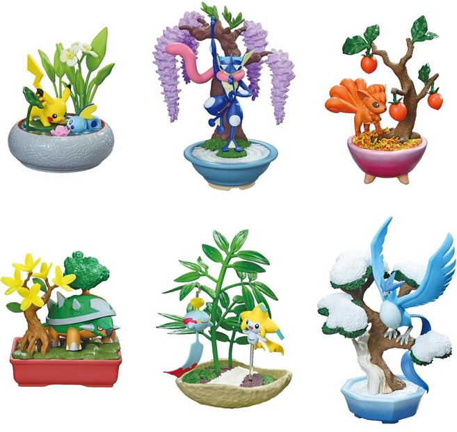 리멘트 포켓몬스터 옮겨가는 계절과 함께 BONSAI3 피규어 1BOX, 1개