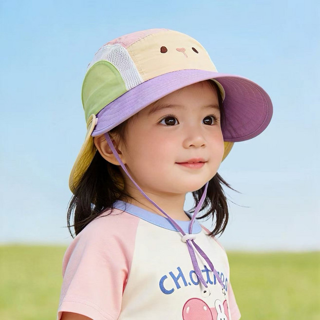 블랙체리 아동용 캐릭터 벙거지 챙모자