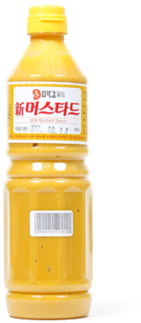머스타드소스, 900g, 4개