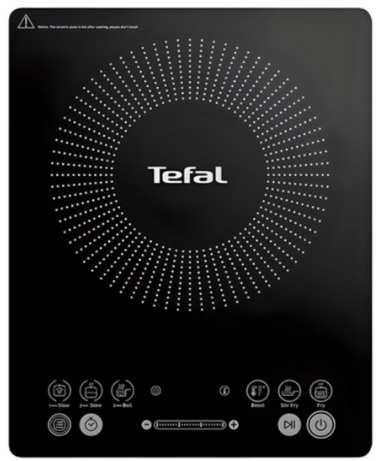 테팔 에브리데이 슬림 인덕션 1구, 일반형, IH2108KR(검정콤비)