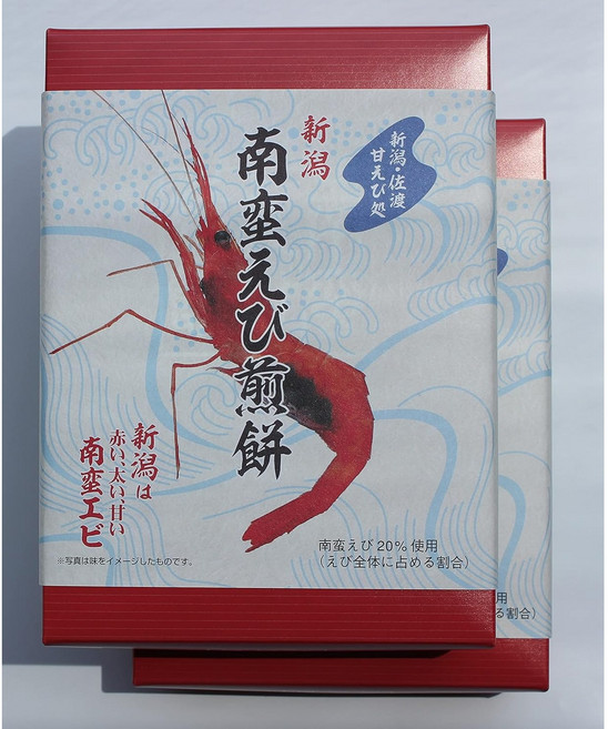 니가타 새우 전병 센베이 16개입, 2개