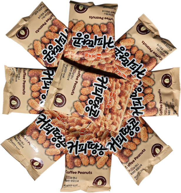 리치몰 머거본 커피땅콩 개별포장 20개