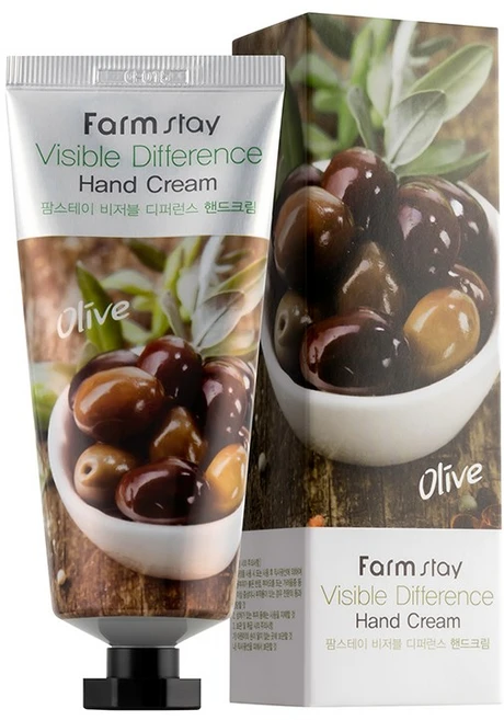 (3+1)팜스테이 비저블 디퍼런스 핸드크림 7종 촉촉, 올리브100ml, 100ml - 쿠팡