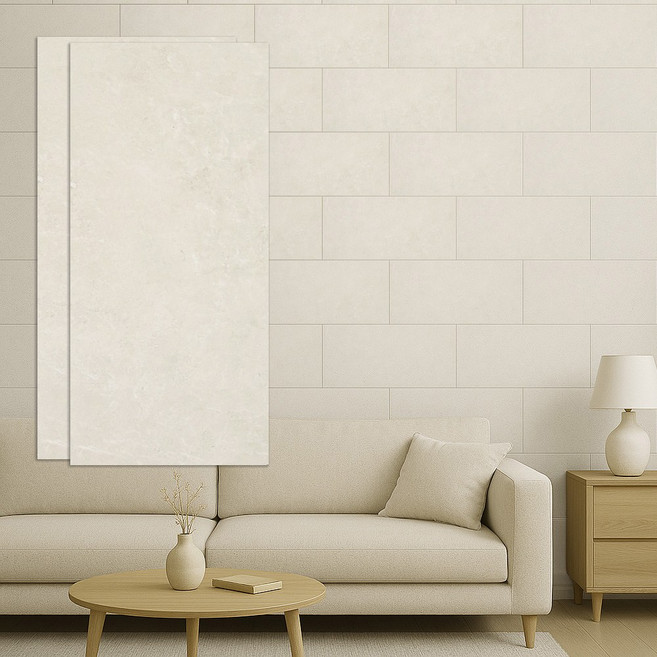 HSPW 접착식 붙이는 데코 타일 셀프 인테리어 PP 블럭 300mm x 600mm 8장, 2T210번, 1개