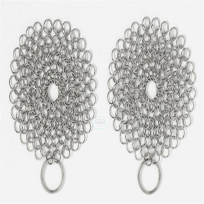 아서준 스토어 반영구 스텐링 수세미 원형 10cm 무쇠솥수세미