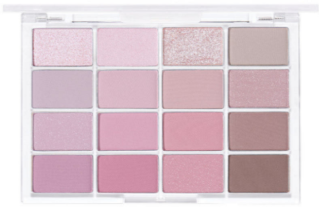 웨이크메이크 소프트 블러링 아이 팔레트, 4호 LAVENDER블러링, 1개