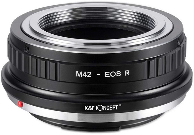 K&F Concept KF-42RF (M42 렌즈 마운트 어댑터 마운트 렌즈 → 캐논│RF 마운트