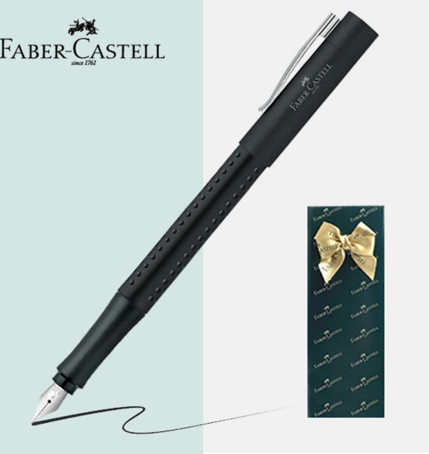 파버카스텔 만년필 그립 클래식 2011 [무료선물포장], 2011 블랙, EF촉(가는촉)